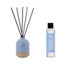 Water Reed Diffuser Refill, Diffuser Pot & Natural Reed Sticks Bundle