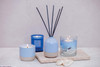 Water Reed Diffuser Refill, Diffuser Pot & Natural Reed Sticks Bundle