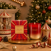 Seasonal - Cosy Vibes - Nutmeg, Ginger & Spice Scented Candle (90mm x 80mm)