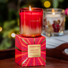 Seasonal - Cosy Vibes - Nutmeg, Ginger & Spice Scented Candle (90mm x 80mm)