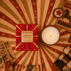 Seasonal - Cosy Vibes - Nutmeg, Ginger & Spice Scented Candle (90mm x 80mm)