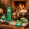Seasonal - Frosted Woods - Pear, Patchouli & Musk 3-Wick Botanical Pillar