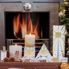 Seasonal - Festive Wishes - Nutmeg, Ginger & Spice Scented Candle (90mm x 80mm)