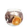 Seasonal - Festive WIshes - Cinnamon, Orange & Clove  Scented Natural Wax Fishbowl
