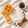 Seasonal - Festive Wishes - Orange, Cinnamon & Clove 3-Wick Botanical Pillar