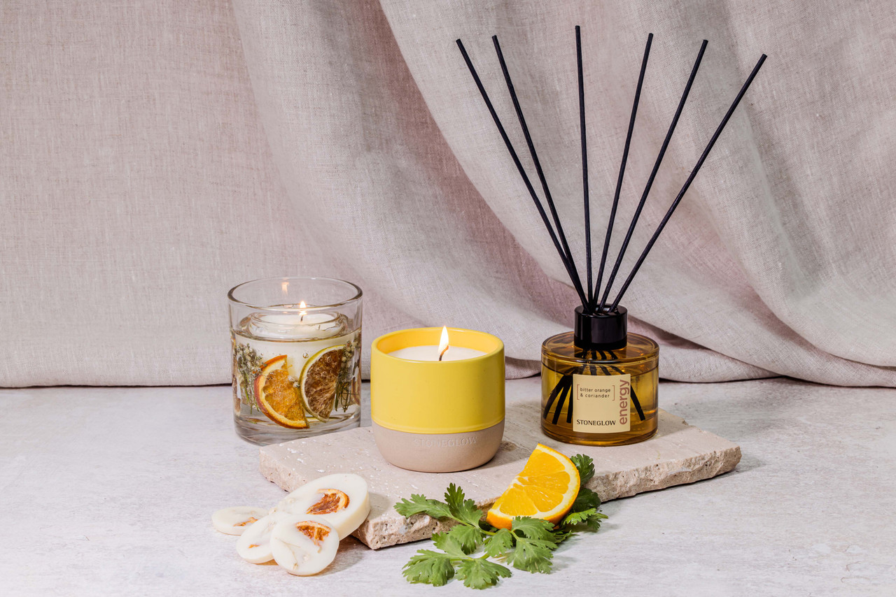 Elements - Energy - Bitter Orange & Coriander - Scented Soy Wax