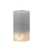 Wild Mint & Bergamot Scented Botanical Inclusion Pillar Candle