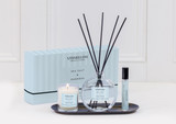 1x 120ml Reed Diffuser - lasts up to 10 weeks | 1 x Votive - Burn Time 15 hrs | 1 x Mini Home Mist 5ml