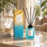 Sol - Aloe Glow - Scented Diffuser 130ml - Blue Glass
