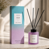 Sol - Spun Sugar - Scented Reed Diffuser 130ml - Purple Glass