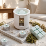 Modern Classics - Ceramic Wax Melter - White