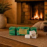 Seasonal - Frosted Woods Cracker - Pear, Patchouli & Musk Scented Botanical Soy Wax Melts x 3