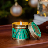 Seasonal - Frosted Woods - Pear, Patchouli & Musk Scented Candle Tin