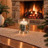 Seasonal - Frosted Woods - Pear, Patchouli & Musk Scented Natural Wax Tumbler (90 x 80mm)