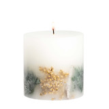 Seasonal - Frosted Woods - Pear, Patchouli & Musk 1 Wick Botanical Pillar