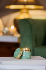 The Icon - Eucalyptus & Cedar Scented Candle Tin