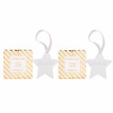 Seasonal Collection - Ceramic Hanging Diffuser - (Star) Bundle x2