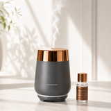 Luna - Perfume Mist Diffuser - Grey & Copper - UN-BOXED