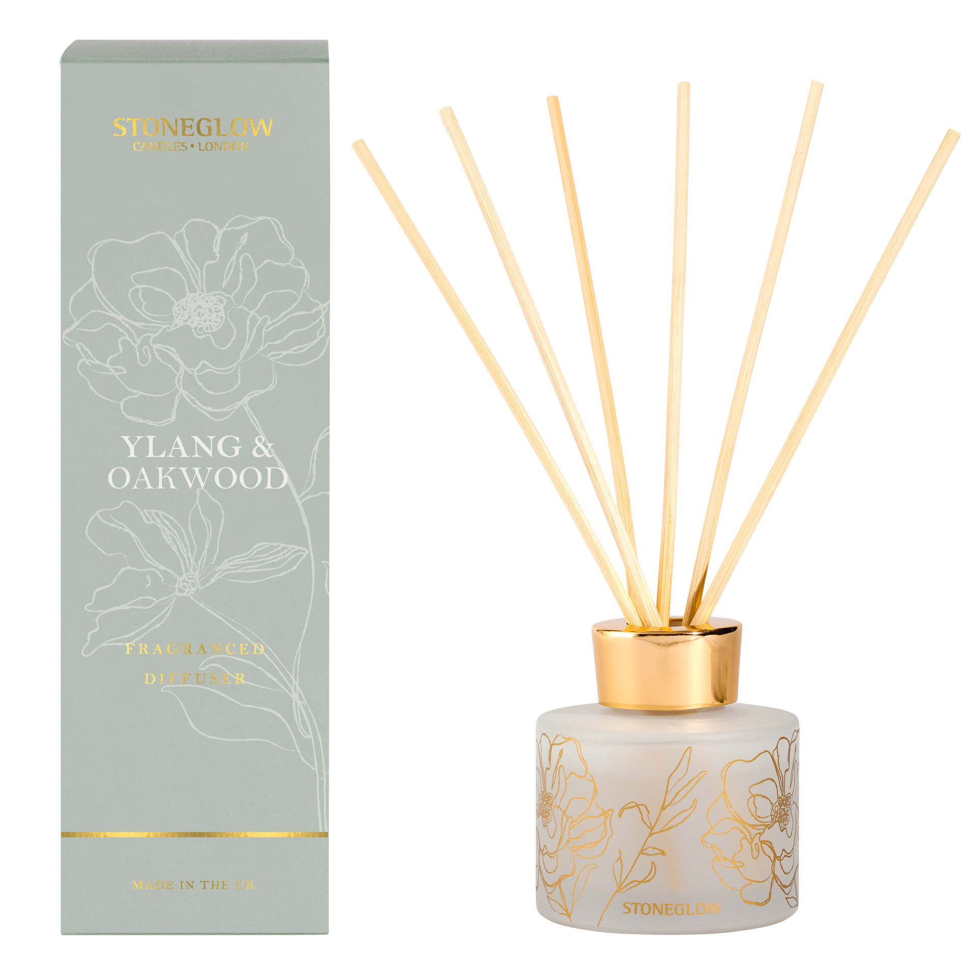 Luna Ylang Ylang & Amber Reed Diffuser 120ml Stoneglow Candles