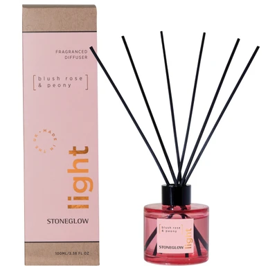 Nature's Gift - Red Rose - Scented Reed Diffuser 180ml - Stoneglow