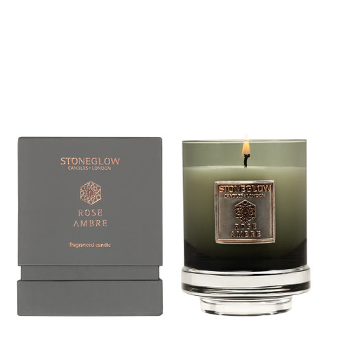 Metallique Collection - Rose Ambre - Scented Candle