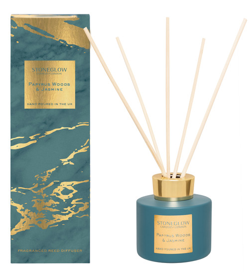 Luna - Papyrus Woods & Jasmine - Scented Reed Diffuser 120ml