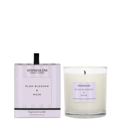 Modern Classics - Plum Blossom & Musk - Scented Candle - Boxed Tumbler