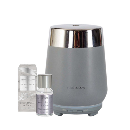 Grey/Silver Luna Starter Kit with Sweet Balsam & Cade Fragrance Oil