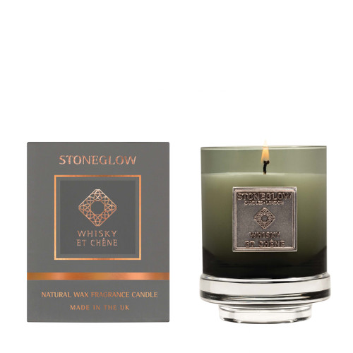 Metallique Collection - Perfume Whisky et Chene - Scented Candle N
