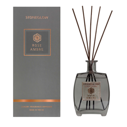 Metallique - Rose Ambre - Scented Reed Diffuser Large 650ml