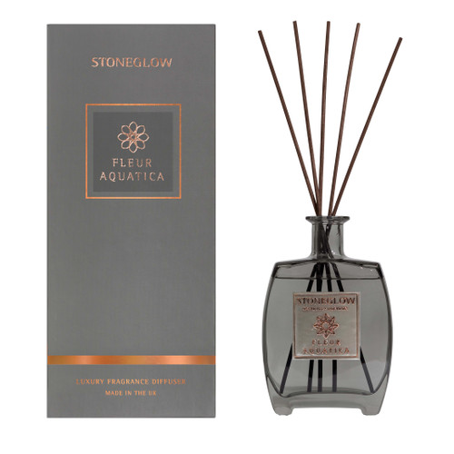 Metallique - Fleur  Aquatica - Reed Diffuser Large