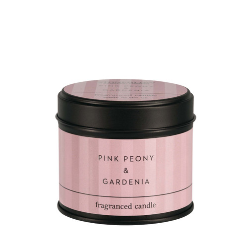 Modern Classics - Pink Peony & Gardenia - Scented Candle Tin