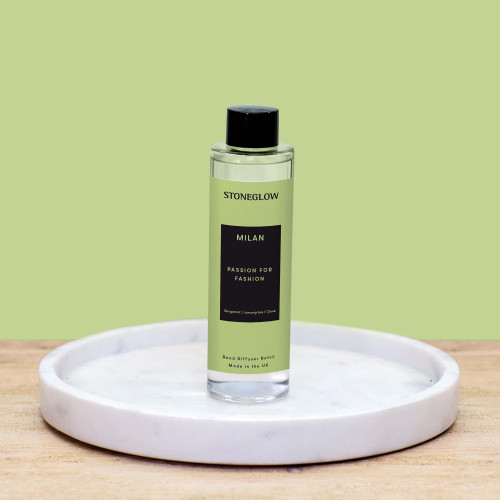 Explorer - Milan - Passion For Fashion - Scented Reed Diffuser Refill 210ml (glass bottle)