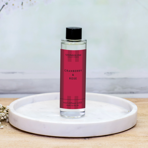 Modern Classics - Cranberry & Rose - Scented Reed Diffuser Refill 210ml