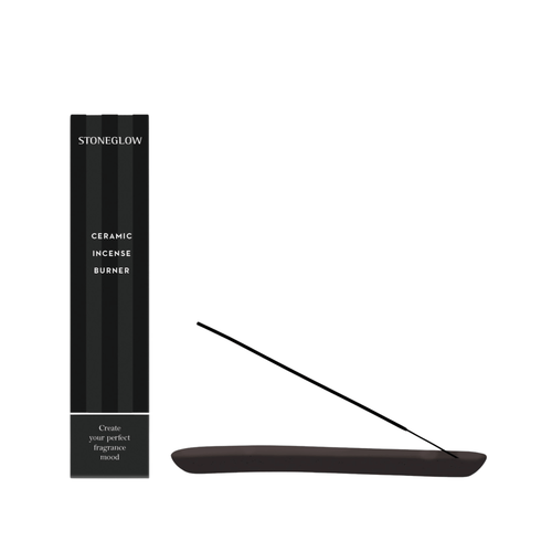 Modern Classics - Ceramic Incense Stick Holder - Black (PERFECTLY IMPERFECT)