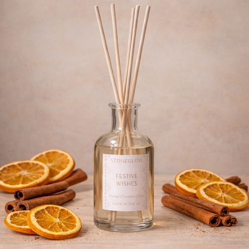 Seasonal - Festive Wishes - 1x Diffuser 50ml + Reed Sticks (NO GIFT BOX)
