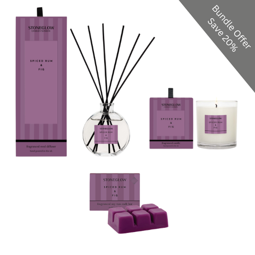 Bundle Modern Classics - Spiced Rum & Fig - Candle/Diffuser/Wax Melt