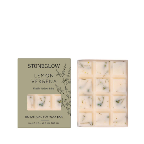 The Walled Garden - Lemon Verbena - Vanilla | Verbena | Iris - Scented Botanical Soy Wax Melt Snap Bar - 76 grams