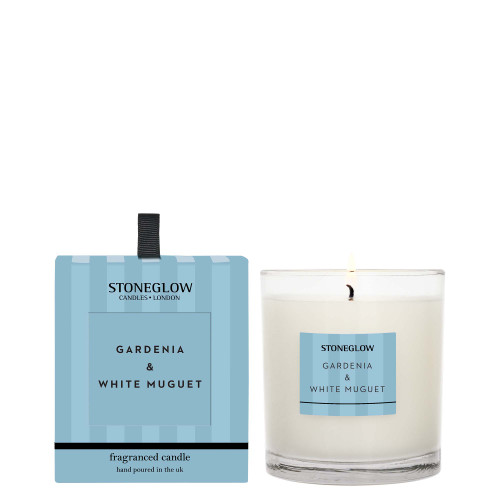 Modern Classics - Gardenia & White Musk - Scented Candle - Boxed Tumbler (90 X 80mm)