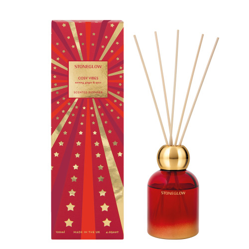 Seasonal - Cosy Vibes - Nutmeg, Ginger & Spice Scented Reed Diffuser 120ml
