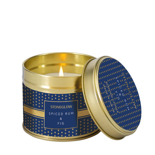 The Icon - Spiced Rum & Fig Scented Candle Tin