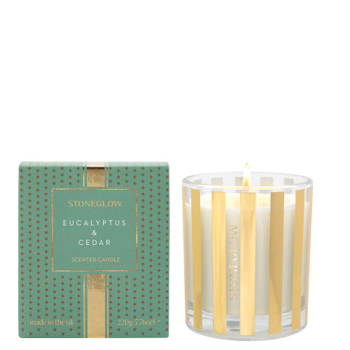 The Icon - Eucalyptus & Cedar Scented Candle - Boxed Tumbler (90 x 80mm)