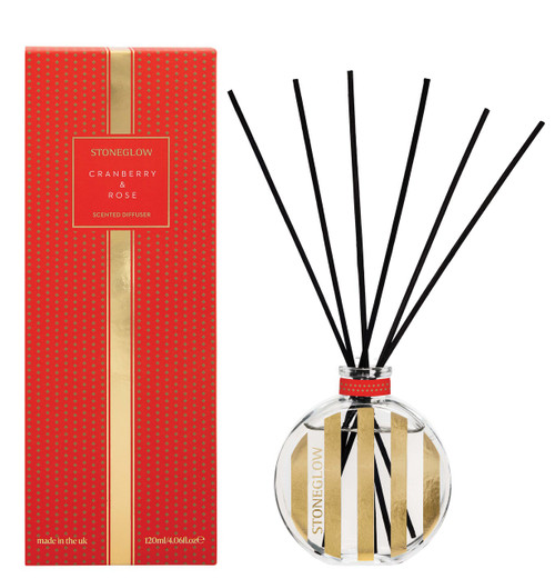 The Icon - Cranberry & Rose - Scented Reed Diffuser 120ml