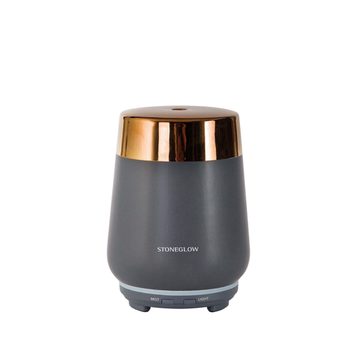 Luna - Perfume Mist Diffuser - Grey & Copper - UN-BOXED