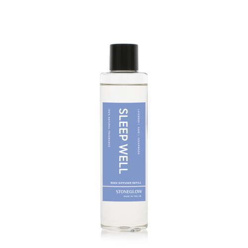 Wellbeing - Sleep Well - Lavender | Sage | Cedarwood - Scented Reed Diffuser Refill 200ml