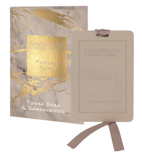 Luna - Tonka Bean & Sandalwood - Perfume Card