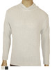 Men's Knit Hooded Sweater - Hemp/Flax