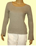 Knit Long Sleeve Pullover - Hemp / Flax 