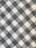 Narrow Linen Tie Check - Organic Cotton