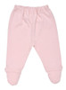 Pink Baby Footed Pant . Organic Cotton - Fair Trade